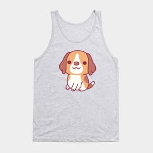 Cute Little Beagle Puppy Dog Tank Top